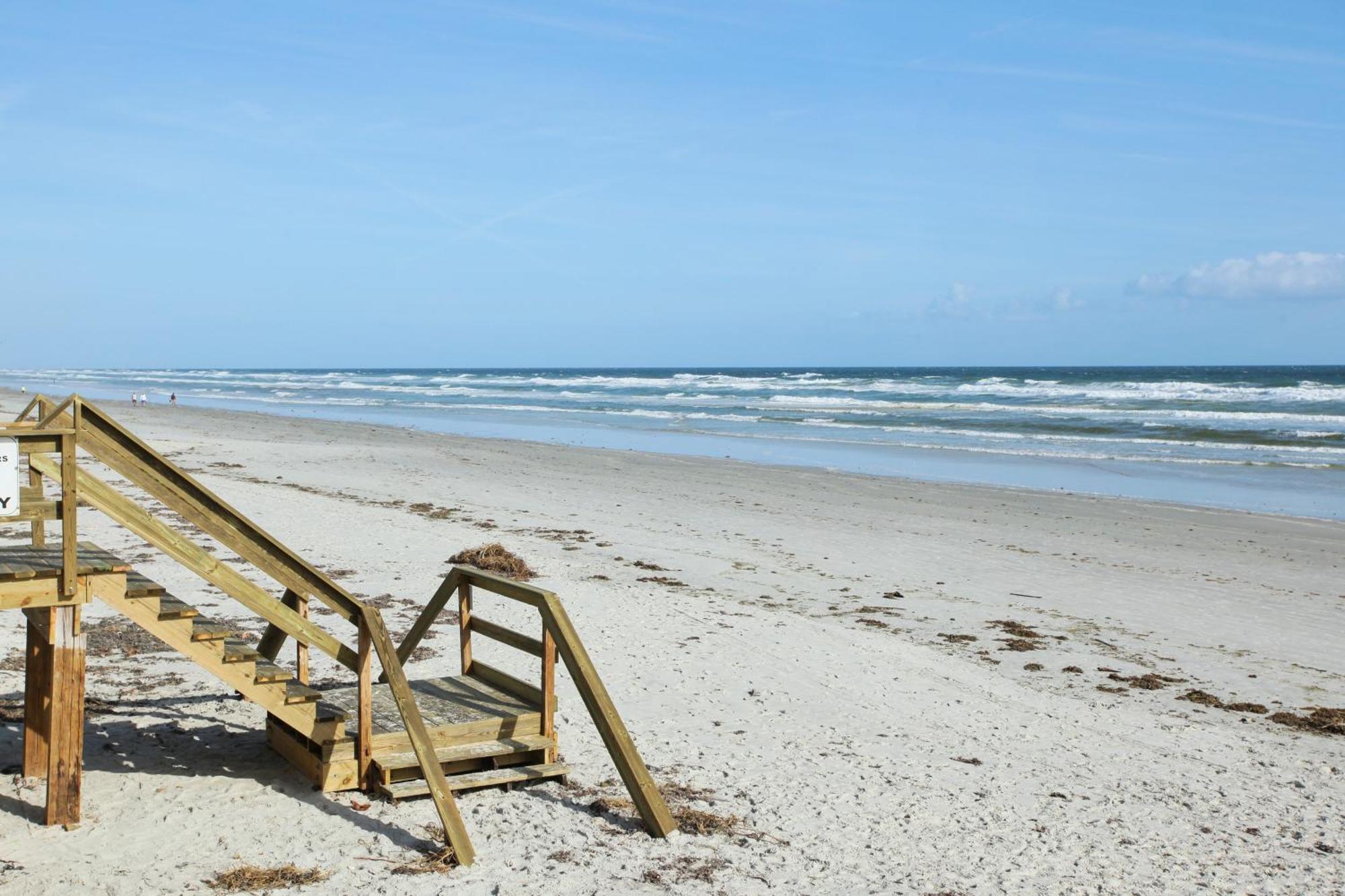 Fabulous Ocean And Pool Views From Balcony & Located On No-Drive Beach New Smyrna Beach Exterior foto