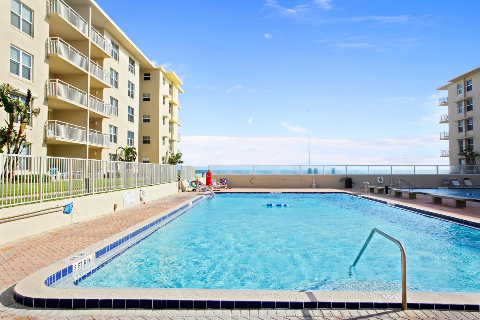 Fabulous Ocean And Pool Views From Balcony & Located On No-Drive Beach New Smyrna Beach Exterior foto